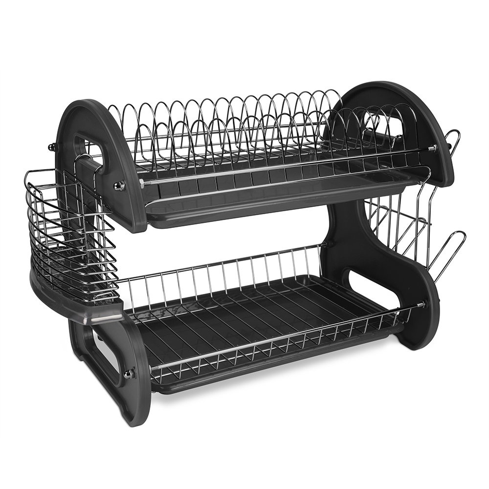 Maureen Acrylic 2 Tier Dish Rack