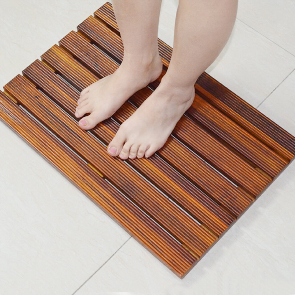 Wood Floor Resistant Wood, Mold Resistant Shower Mat