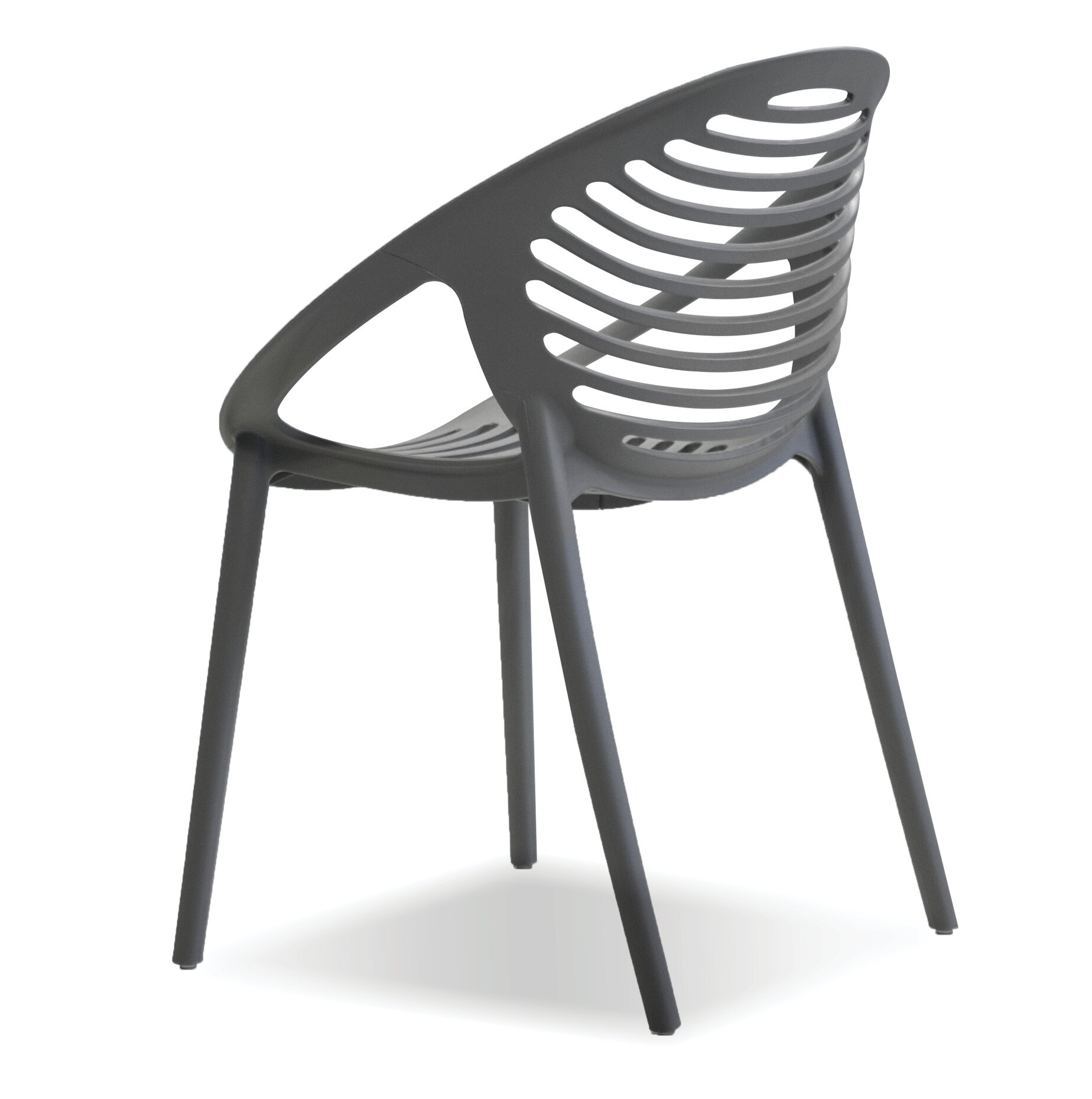 Mcelfresh Stacking Patio Dining Chair