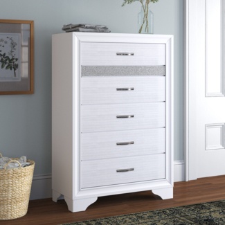 Michaela 5 Drawer 34.5" W Chest