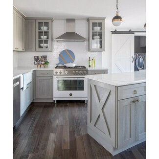 Modernized rustic kitchen elements