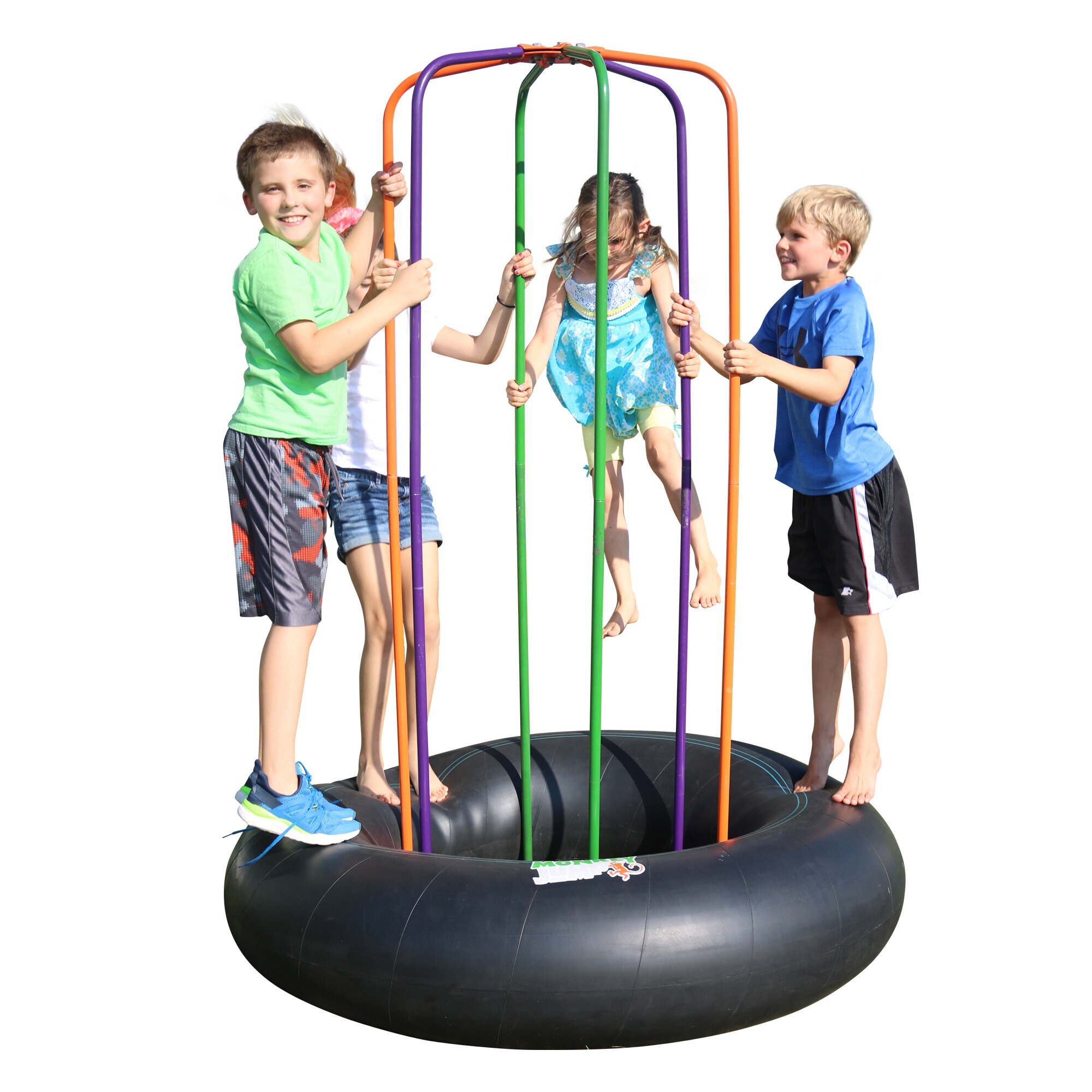 Monkey Jump 4.6' Round Kid / Toddler Trampoline