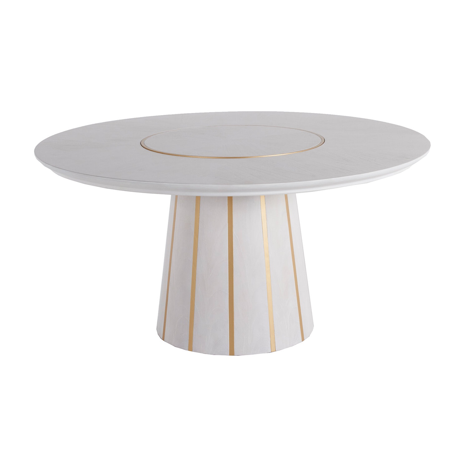 Julien artificial marble round dining outlet table langley street