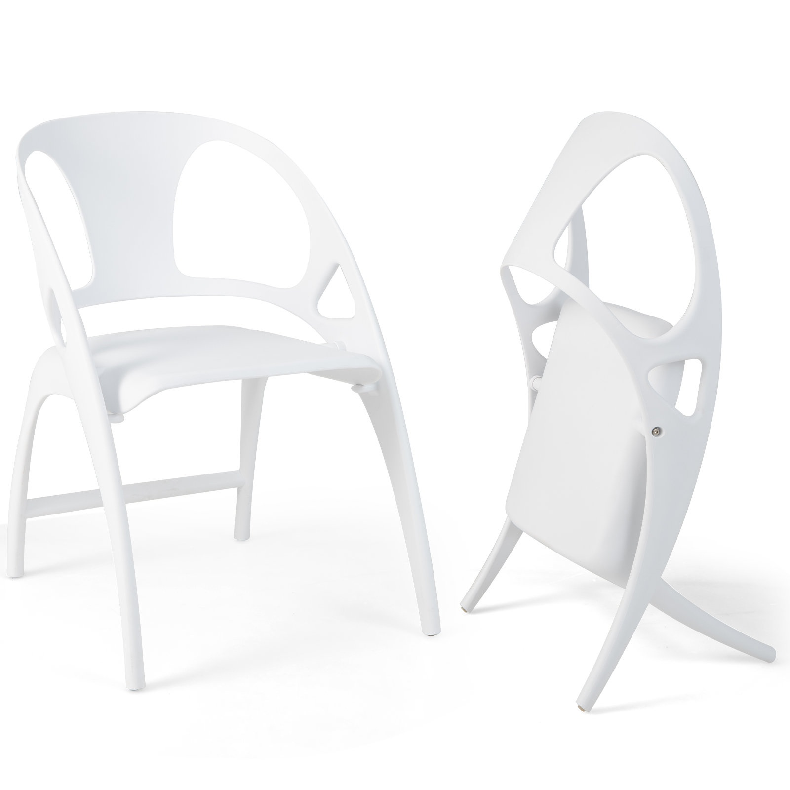 Murraysville Slat Back Folding Side Chair