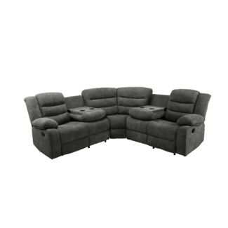 Nakhiya 3 - Piece Upholstered Reclining Sectional