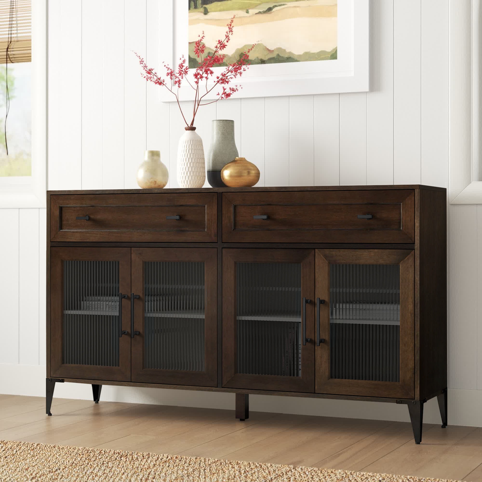 Nathan 58'' Wide 2 Drawer Sideboard