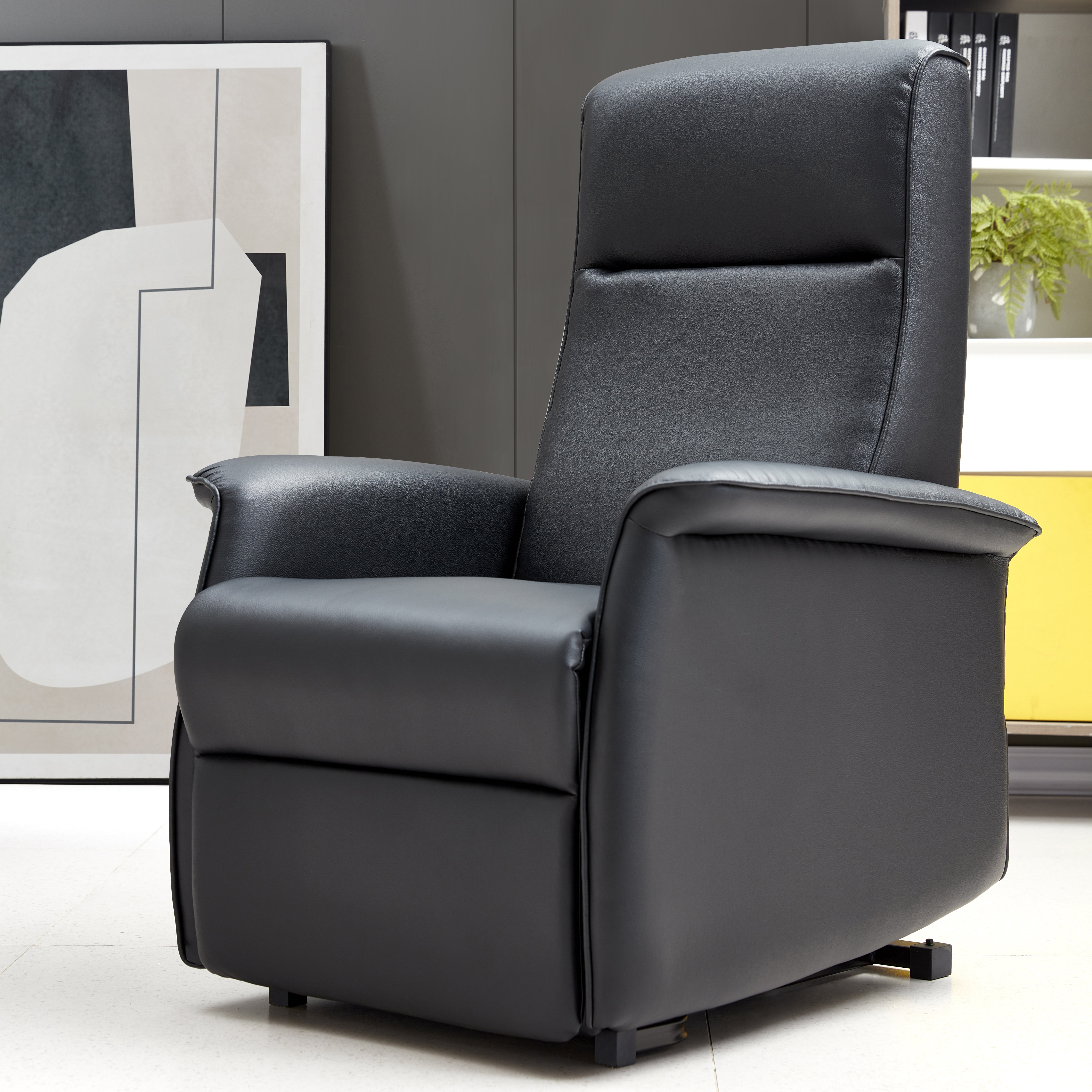 Navicky Vegan Leather Power Recliner
