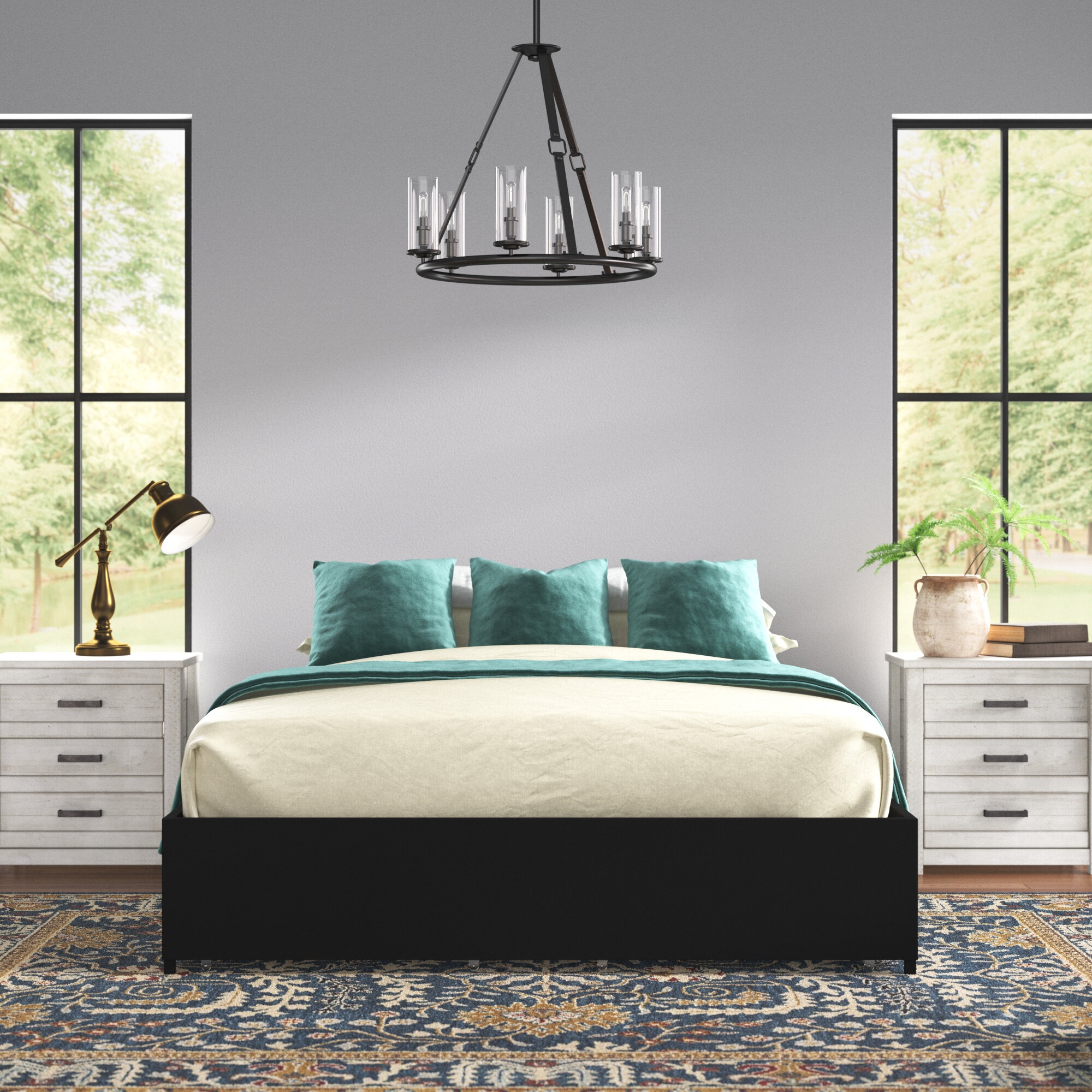 Nolanville storage online platform bed