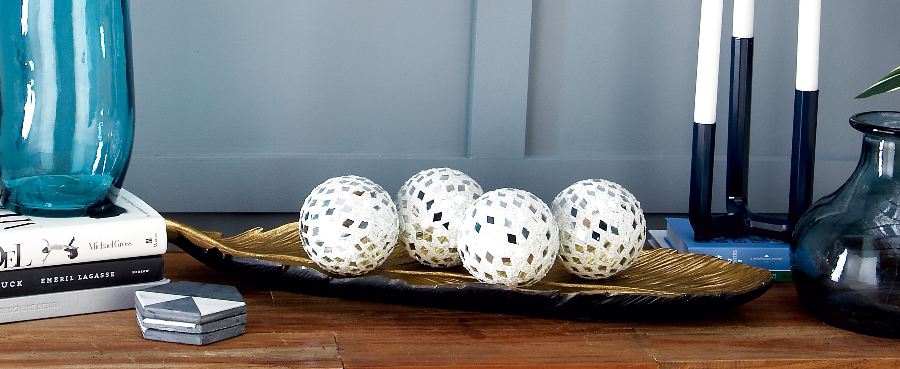 Nelly Mosaic Decorative Ball Set