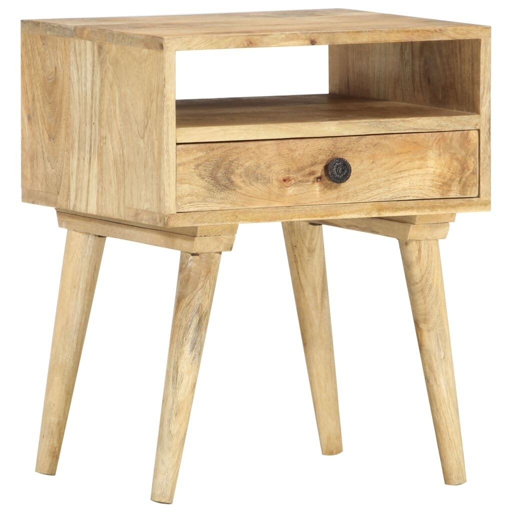 Neymar Solid Wood Nightstand
