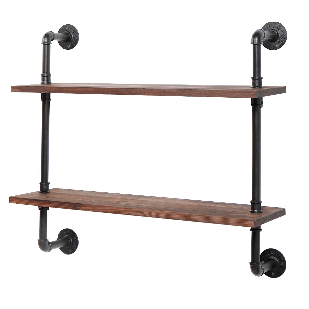 Rebrilliant Maguerite 48'' W Steel Height -Adjustable Storage Rack