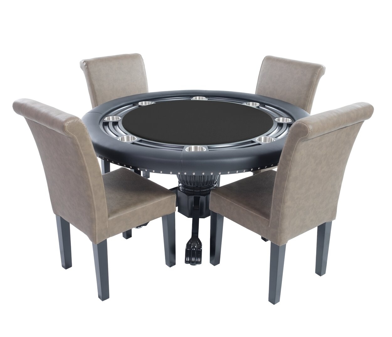 Nighthawk 55" 8 - Player Poker Table
