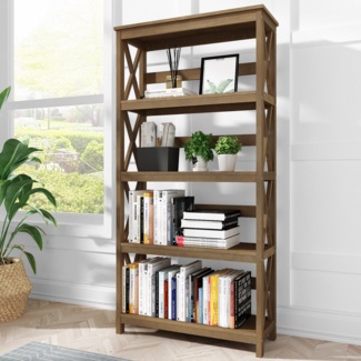 Nora 63" H x 31" W Standard Bookcase