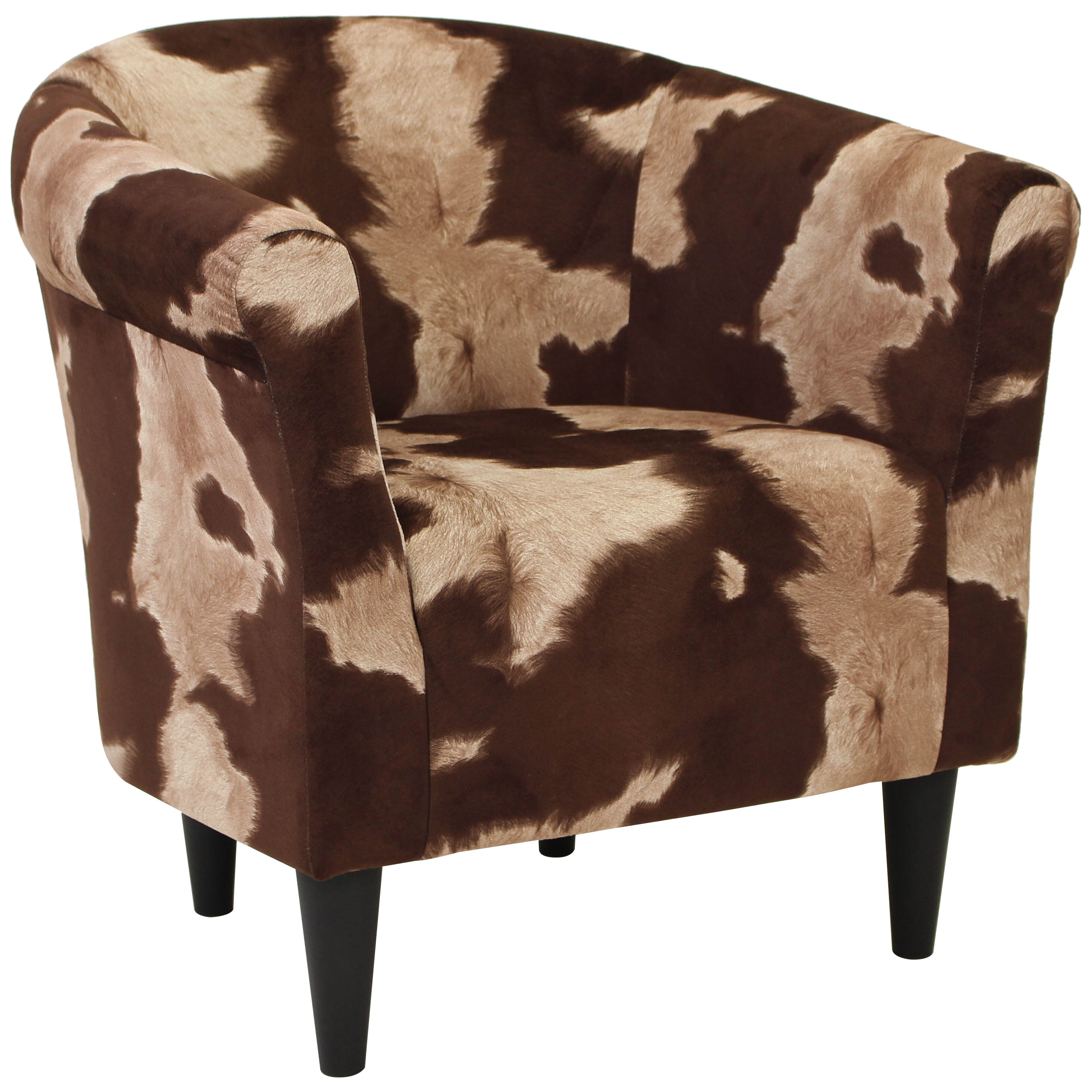 Cow Hide Accent Chairs - VisualHunt