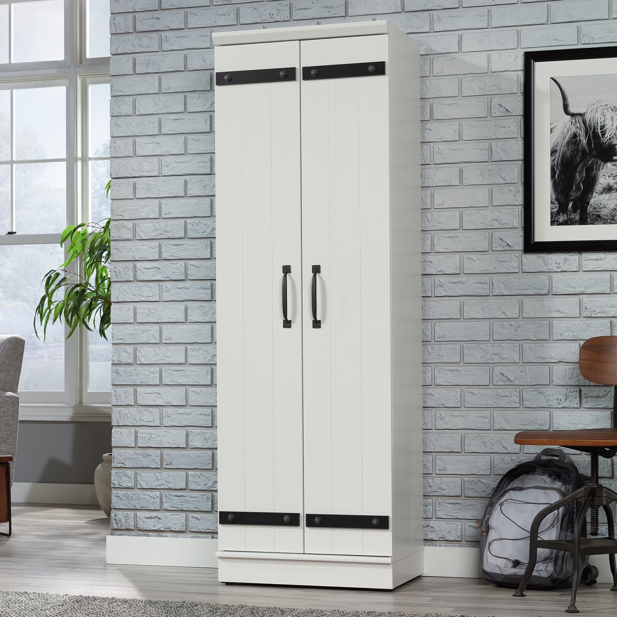 Oakham 23.31'' Wide 4 - Shelf Storage Cabinet