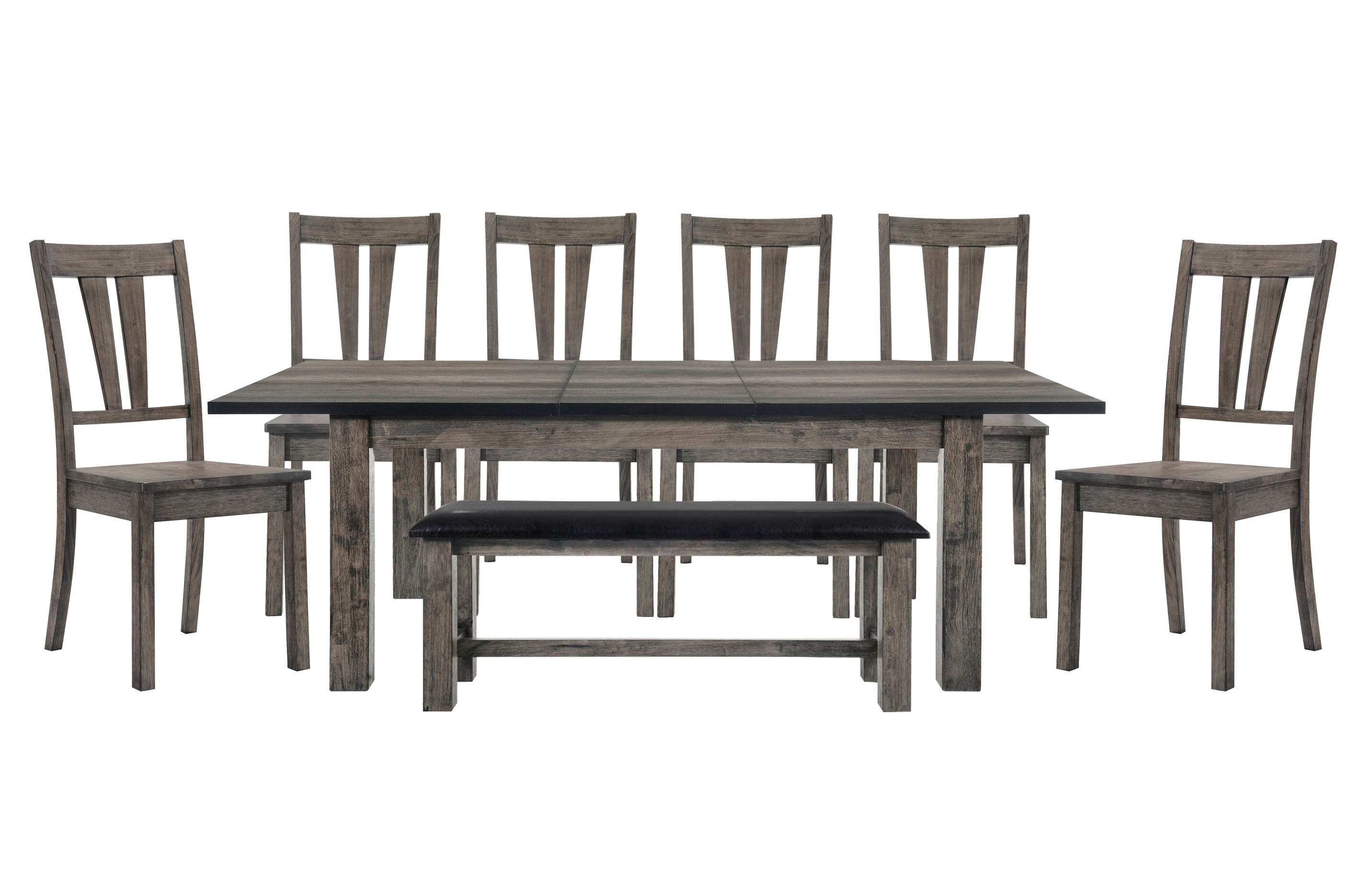 Okamoto Extendable Solid Oak Dining Set