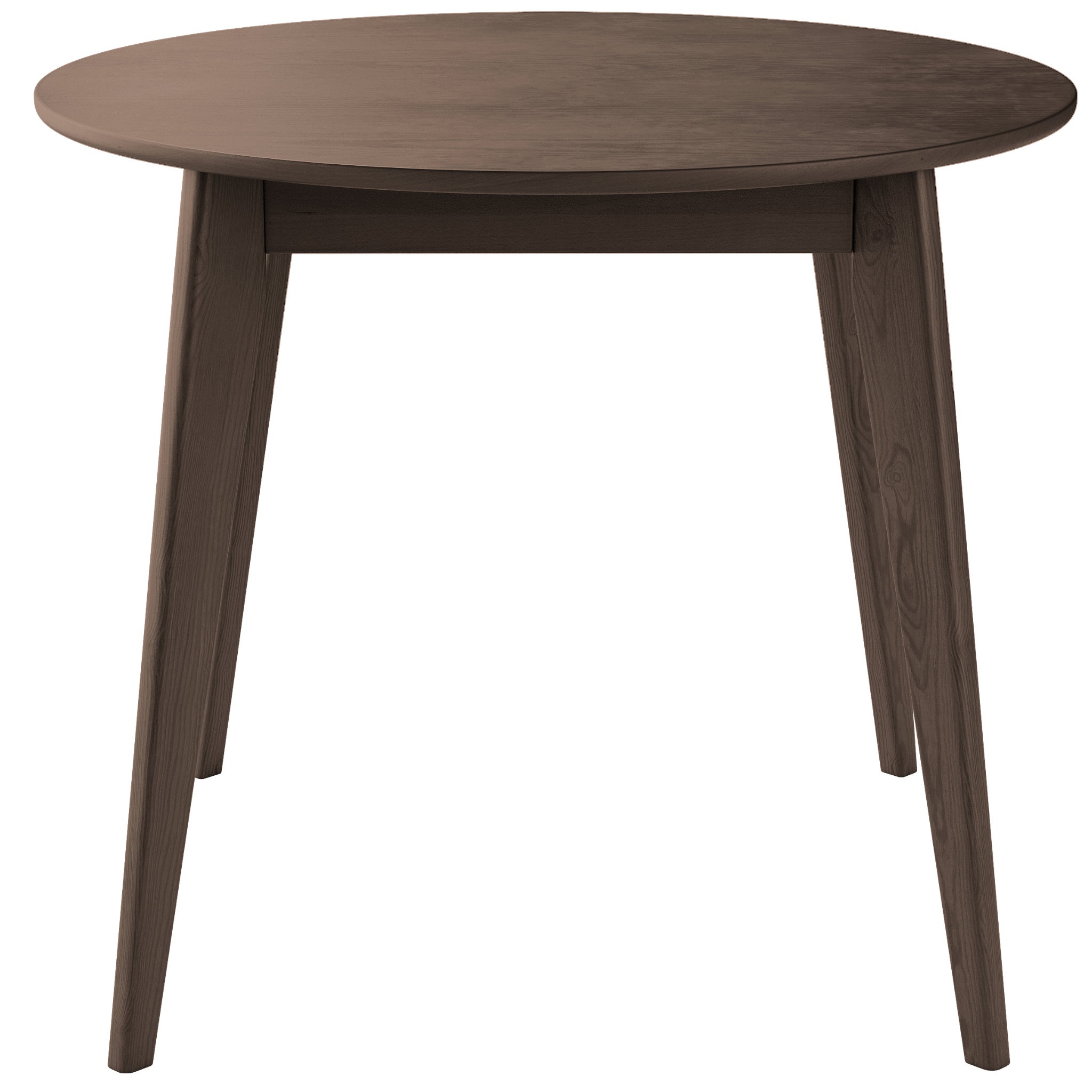 Orion 35" Round Dining Table / True Scandinavian Contemporary from Solid Baltic Birch Wood