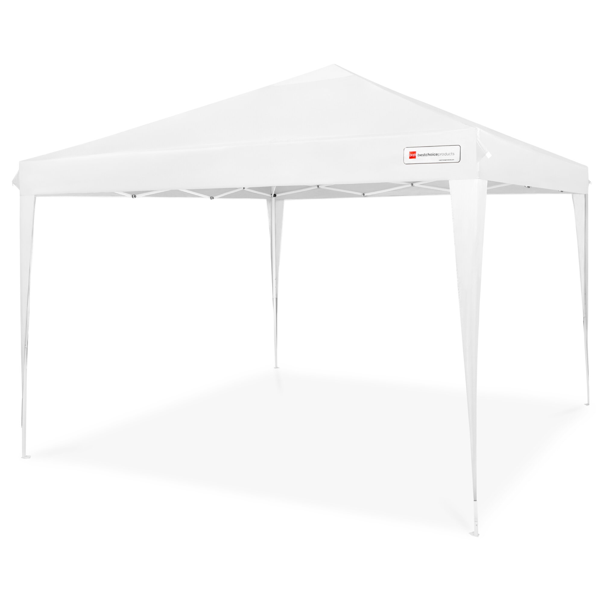 Outdoor 10 Ft. W x 10 Ft. D Steel Pop-up Canopy