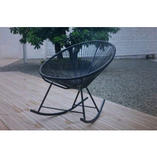 Outdoor Avish Rocking Metal Chair