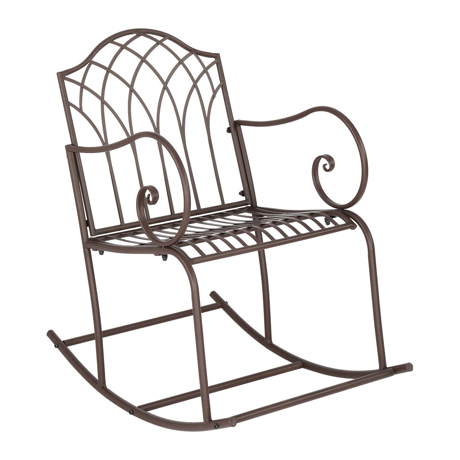 Outdoor Eudo Rocking Metal Chair
