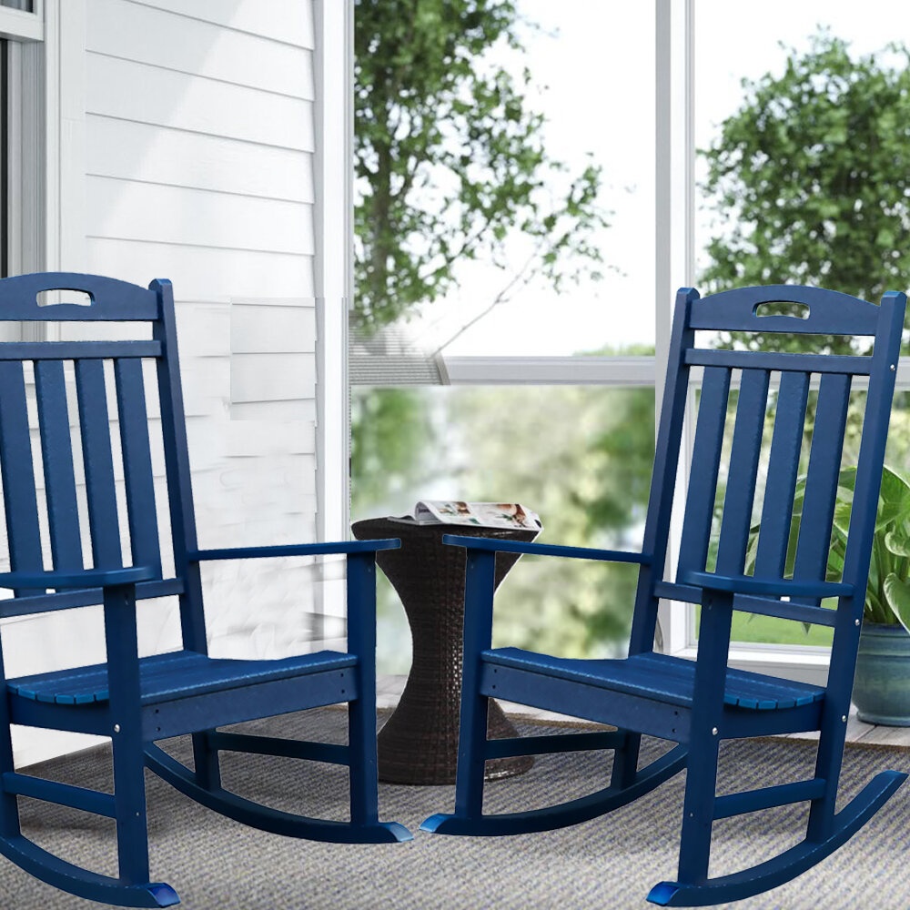 Outdoor Mccutcheon Rocking Plastic Chair