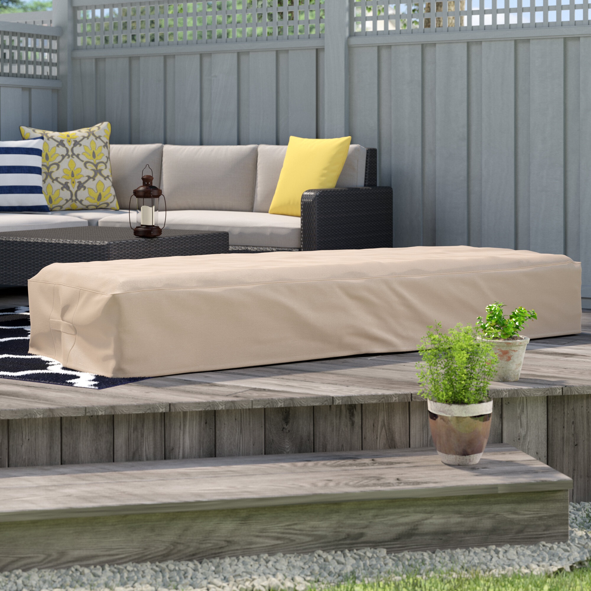 Outdoor Waterproof Chaise Lounge Cover