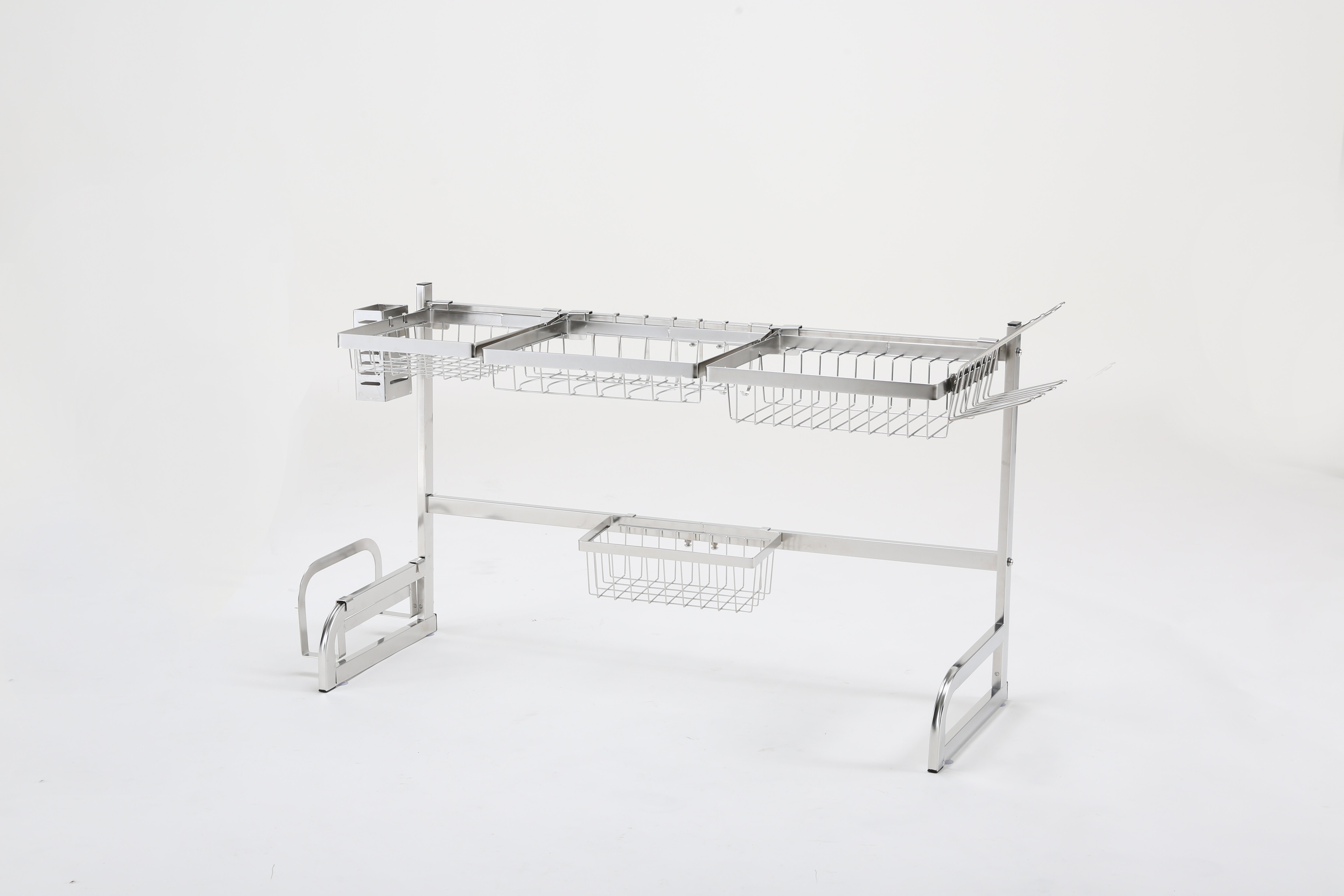 Over the Sink Steel Dish Rack