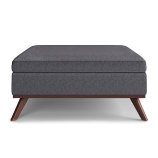 Owen Square Coffee Table Storage Ottoman