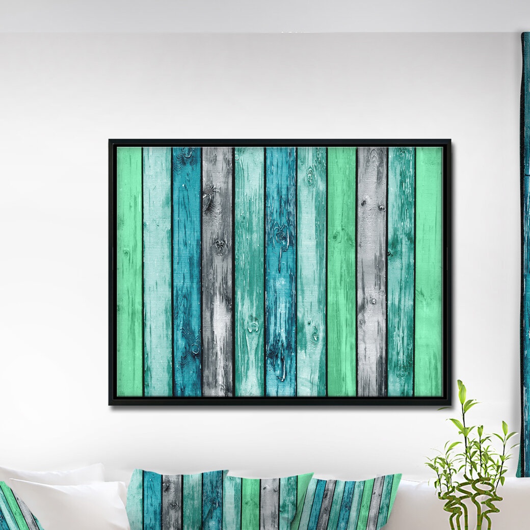 Painted Wooden Planks - Painting