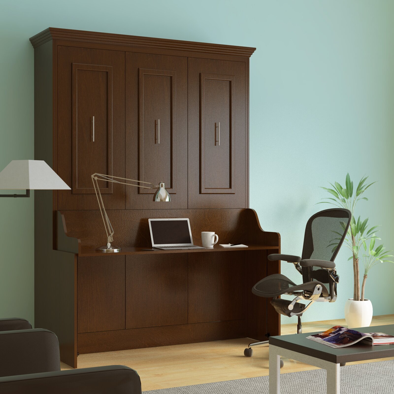 Murphy Bed With Desk - VisualHunt