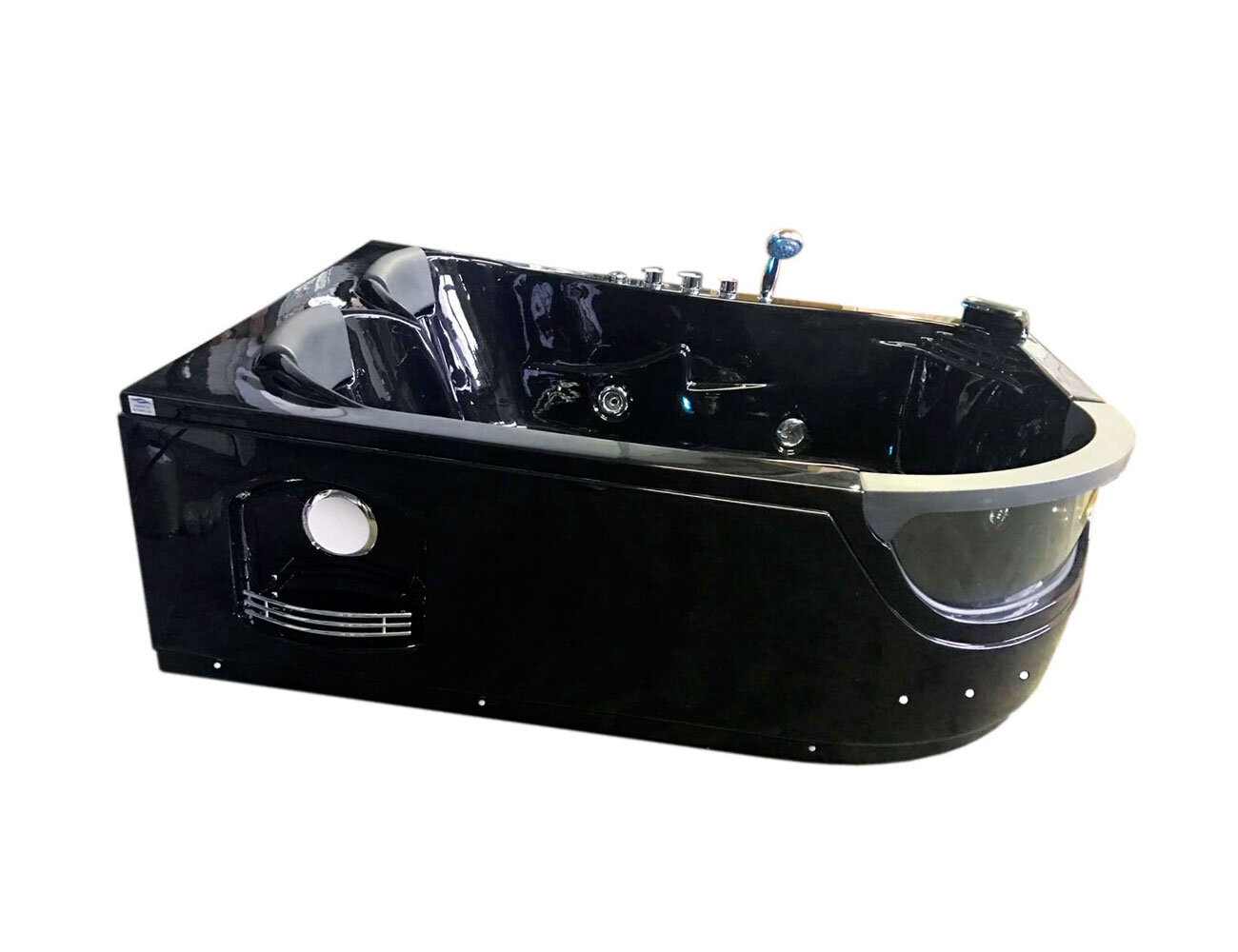 Pegaso 72" x 48" Corner Whirlpool Bathtub