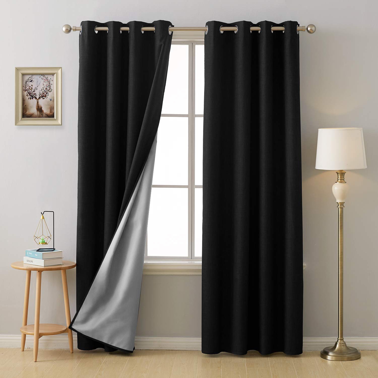 Penwortham Polyester Max Blackout Curtain Pair