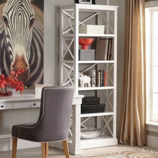 Perao 80'' H x 30'' W Etagere Bookcase