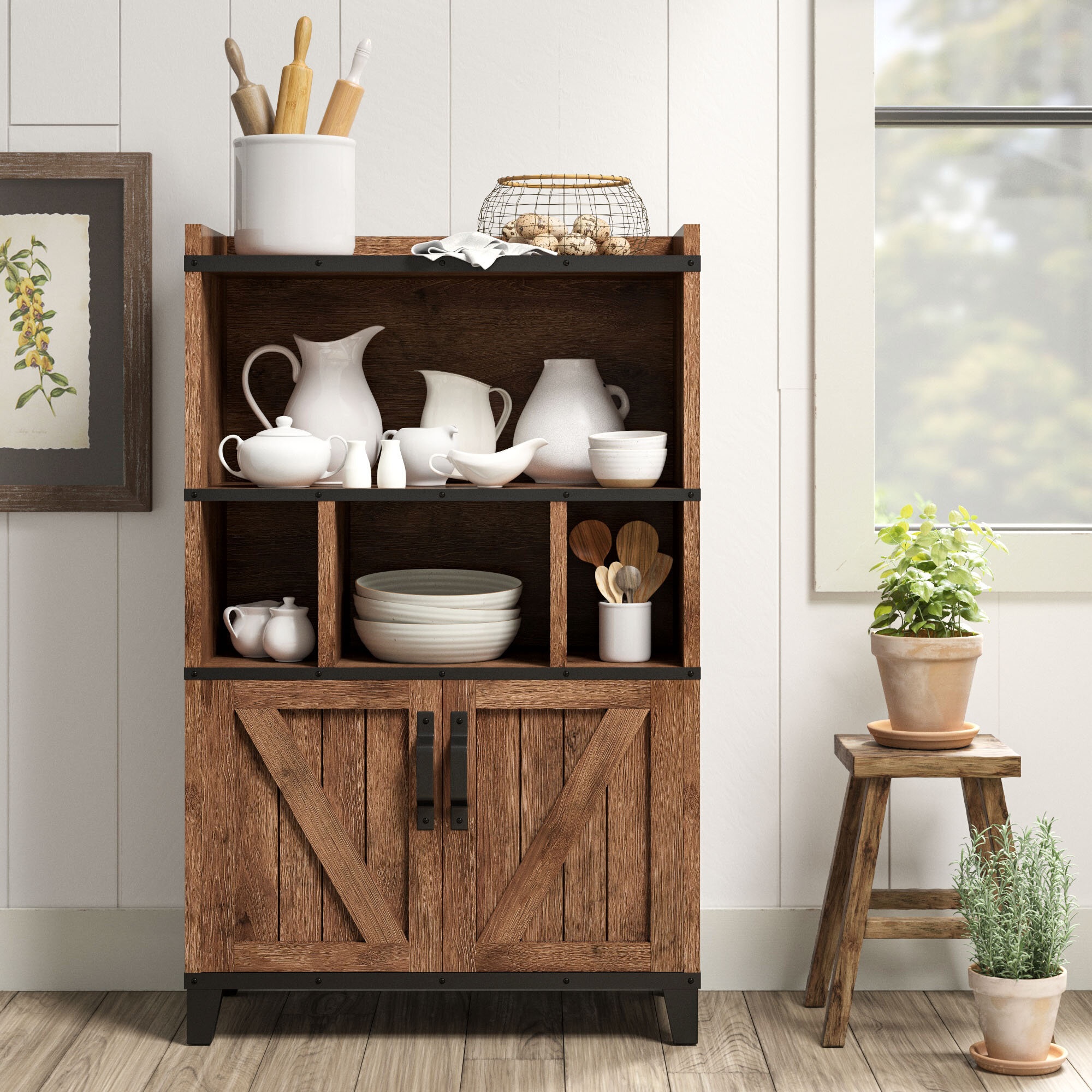 Peterkin 31.49'' Wide Dining Hutch