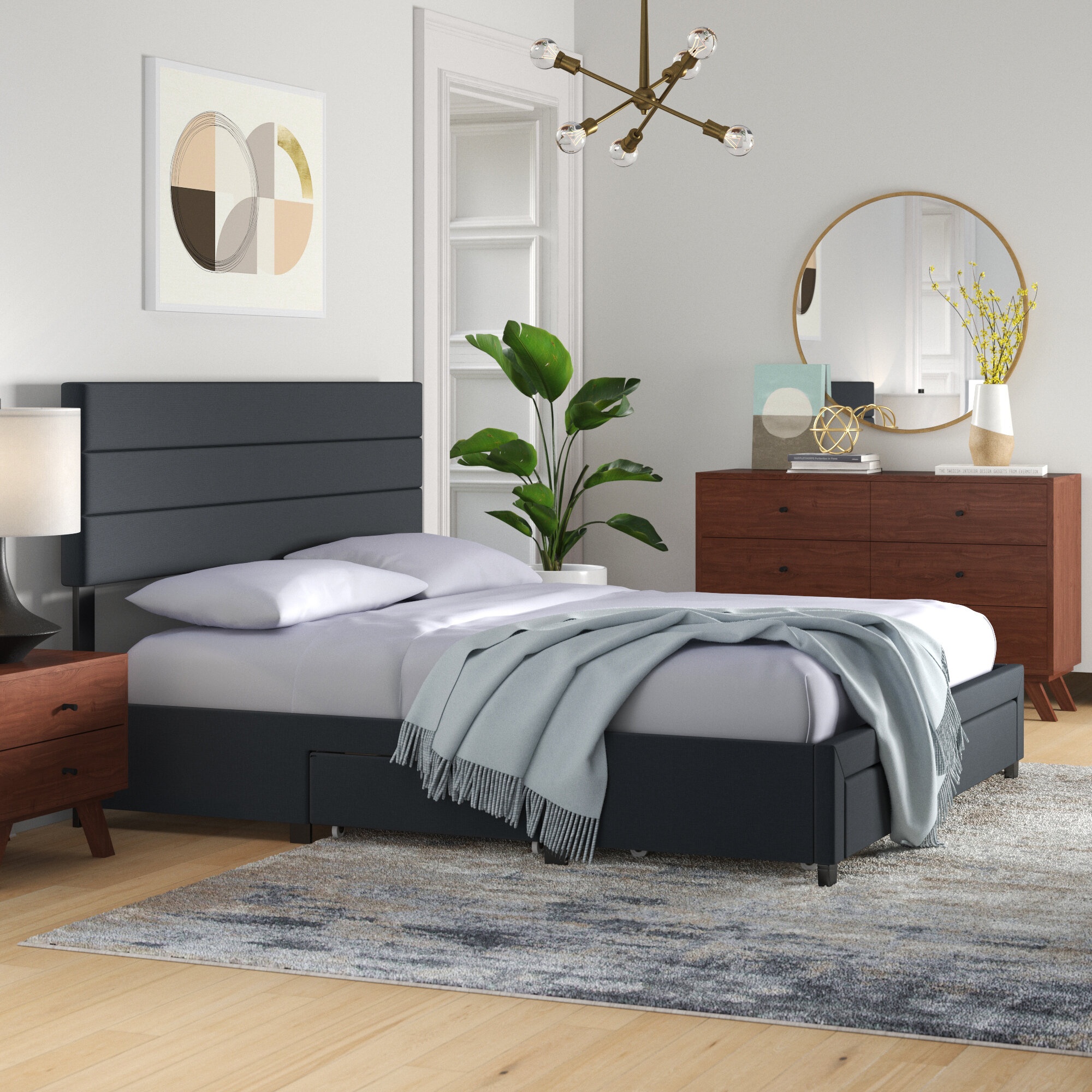 Petillo Upholstered Storage Bed
