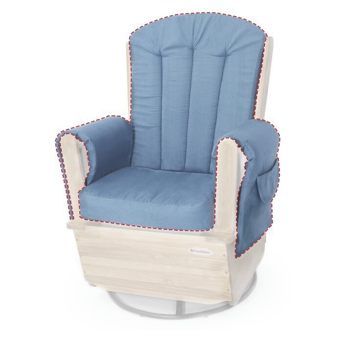 Giselle glider rocker online cushions