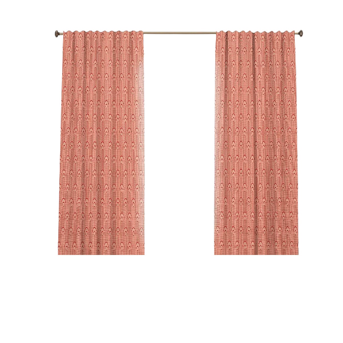 Polyester Blackout Curtain Pair