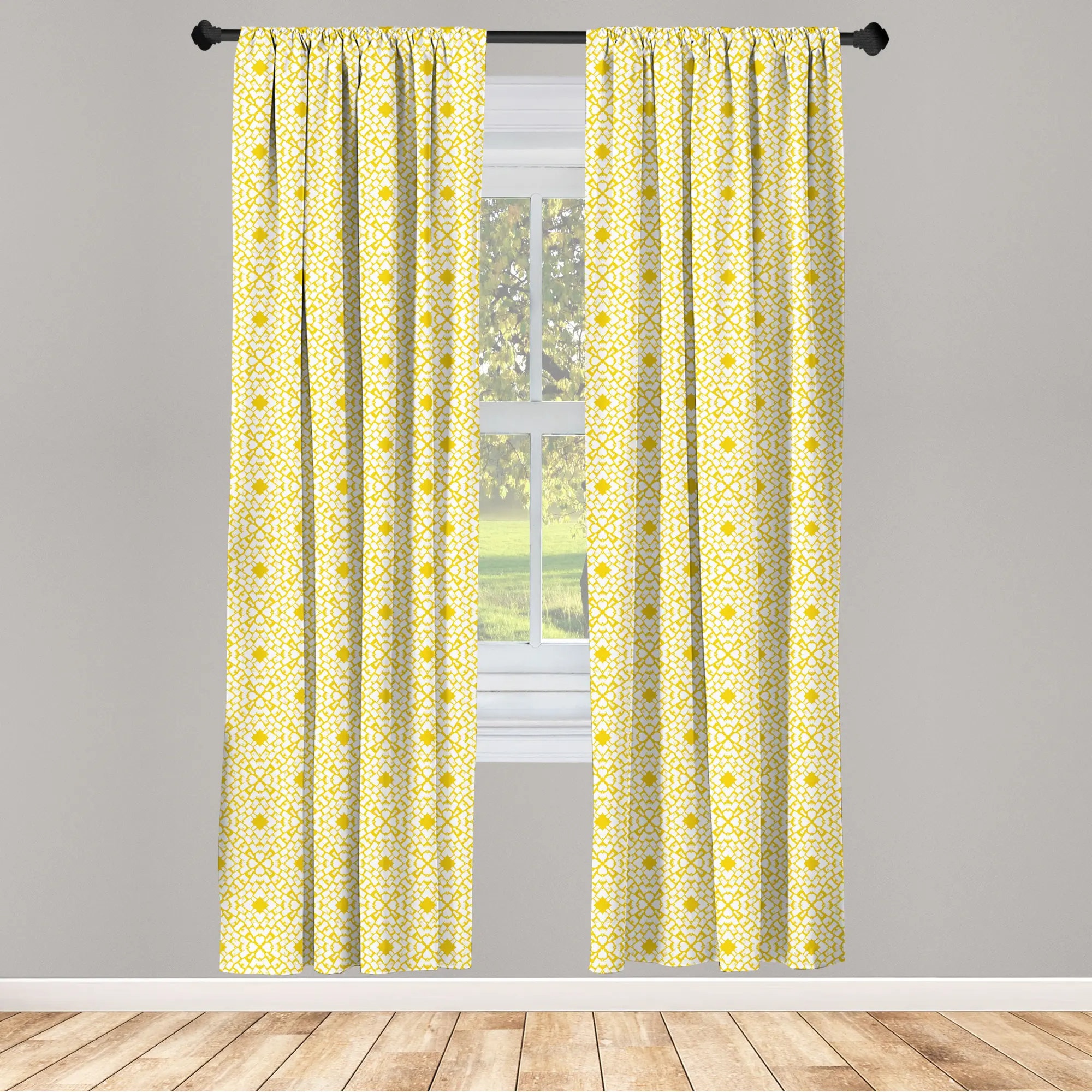 Polyester Room Darkening Sliding Panel Pair