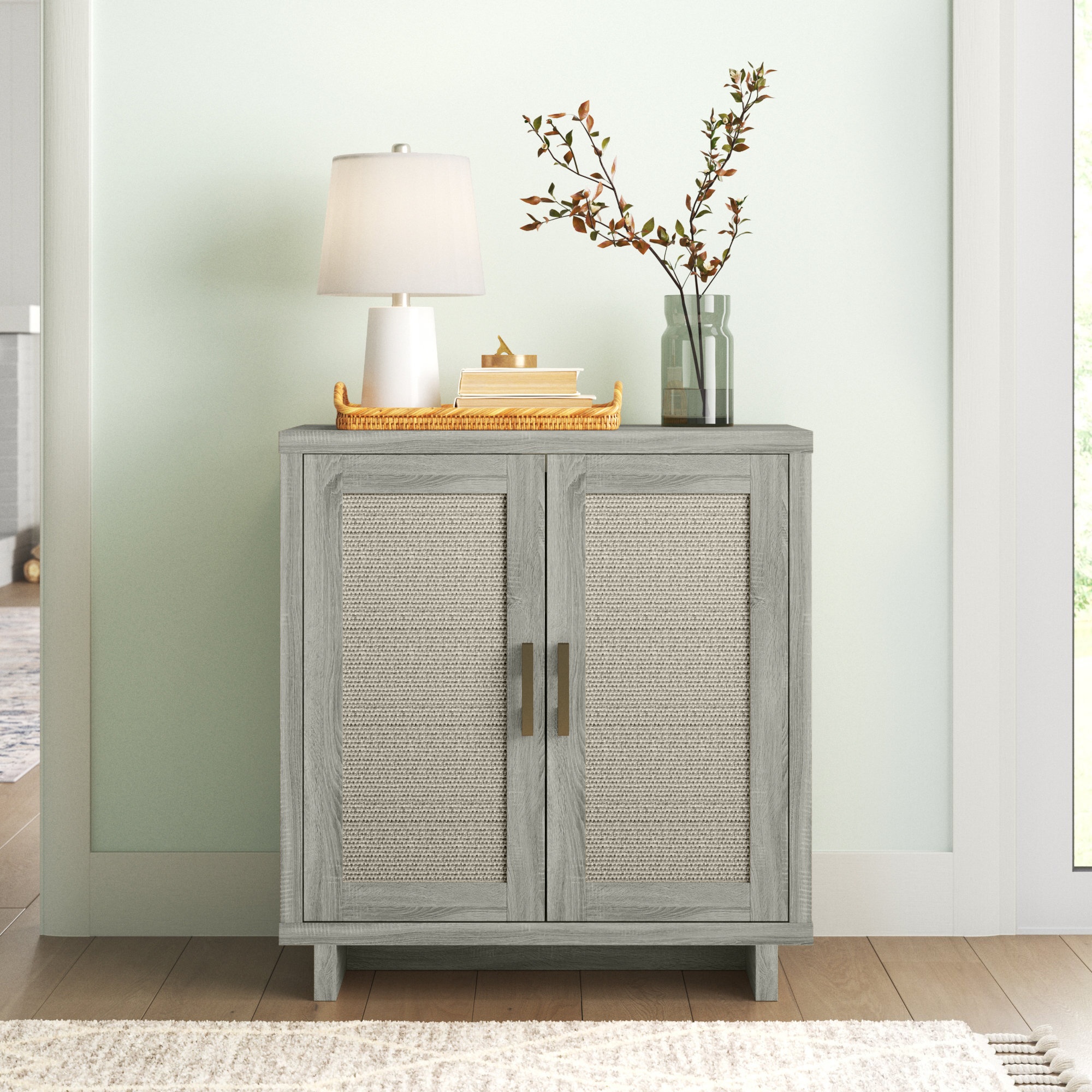 Portman 32'' Tall 2 - Door Accent Cabinet