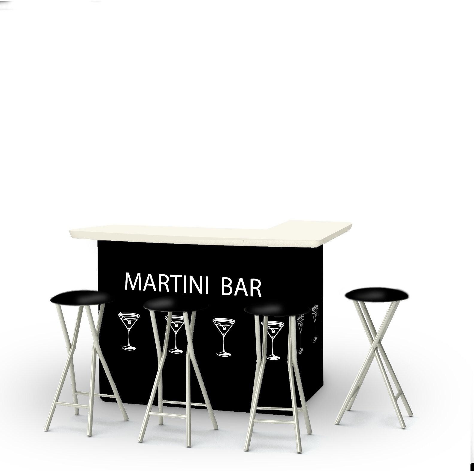 Potawatomi 5-Piece Bar Set