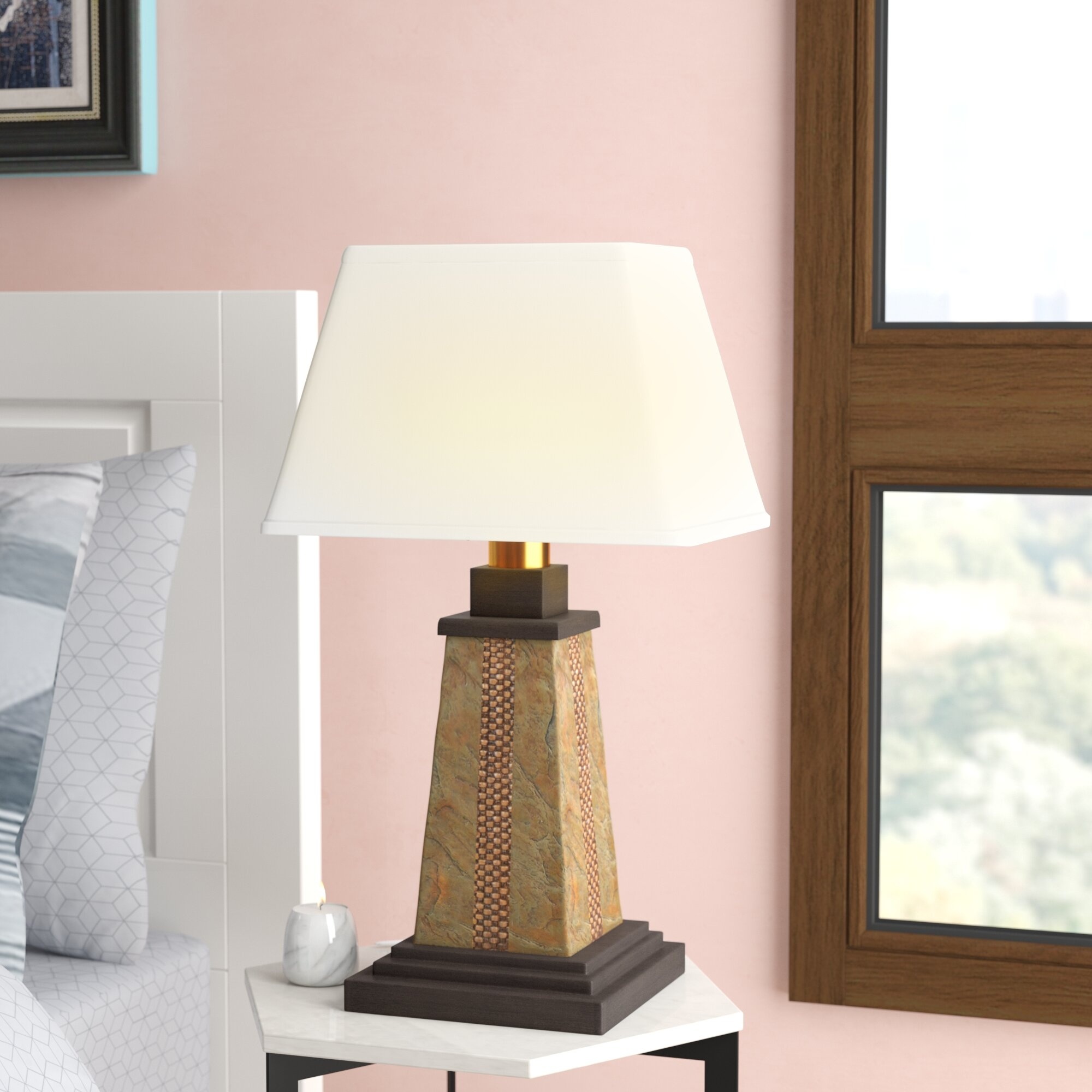 Pothier Resin Table Lamp