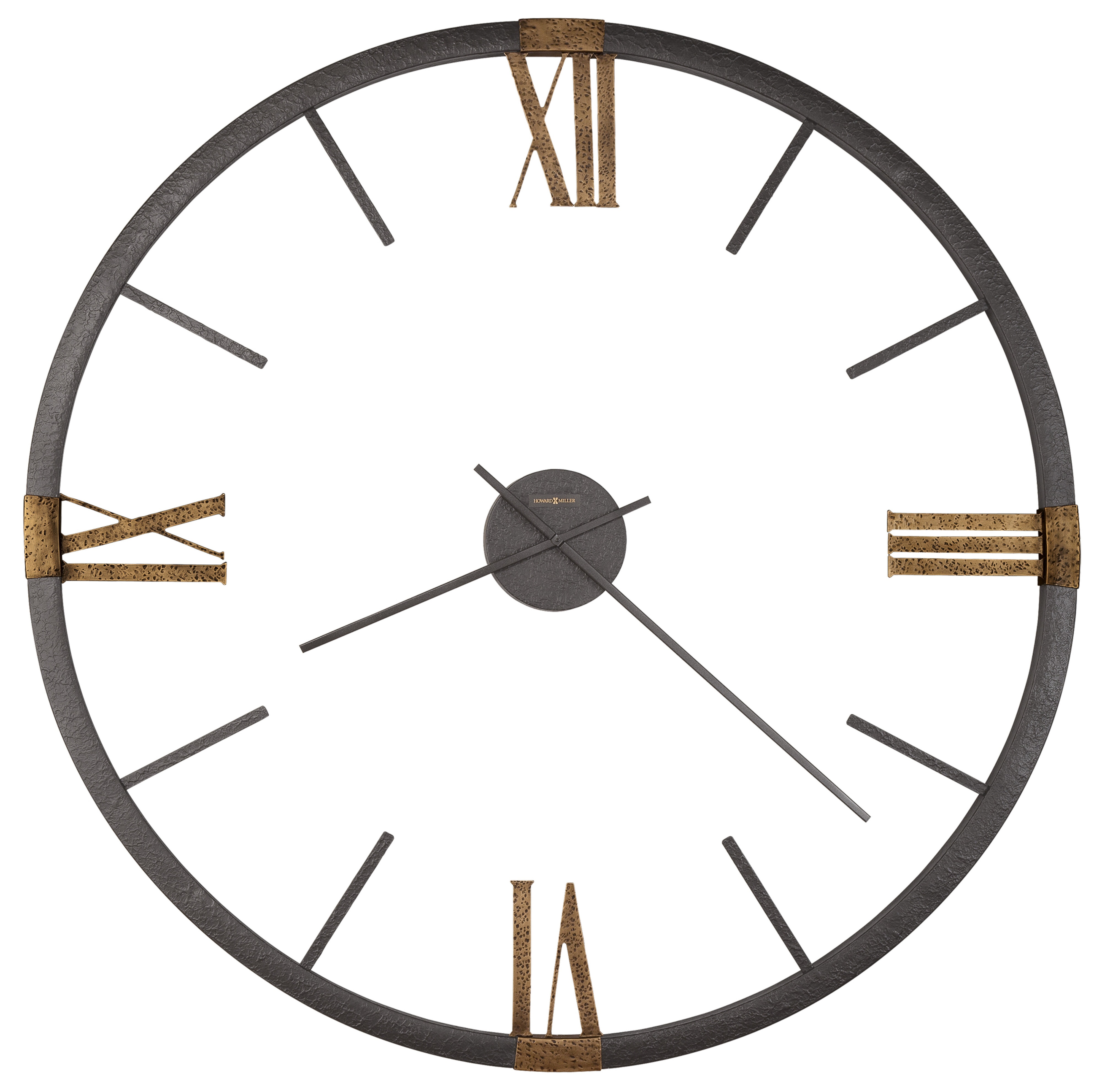 Prospect Park Metal Wall Clock
