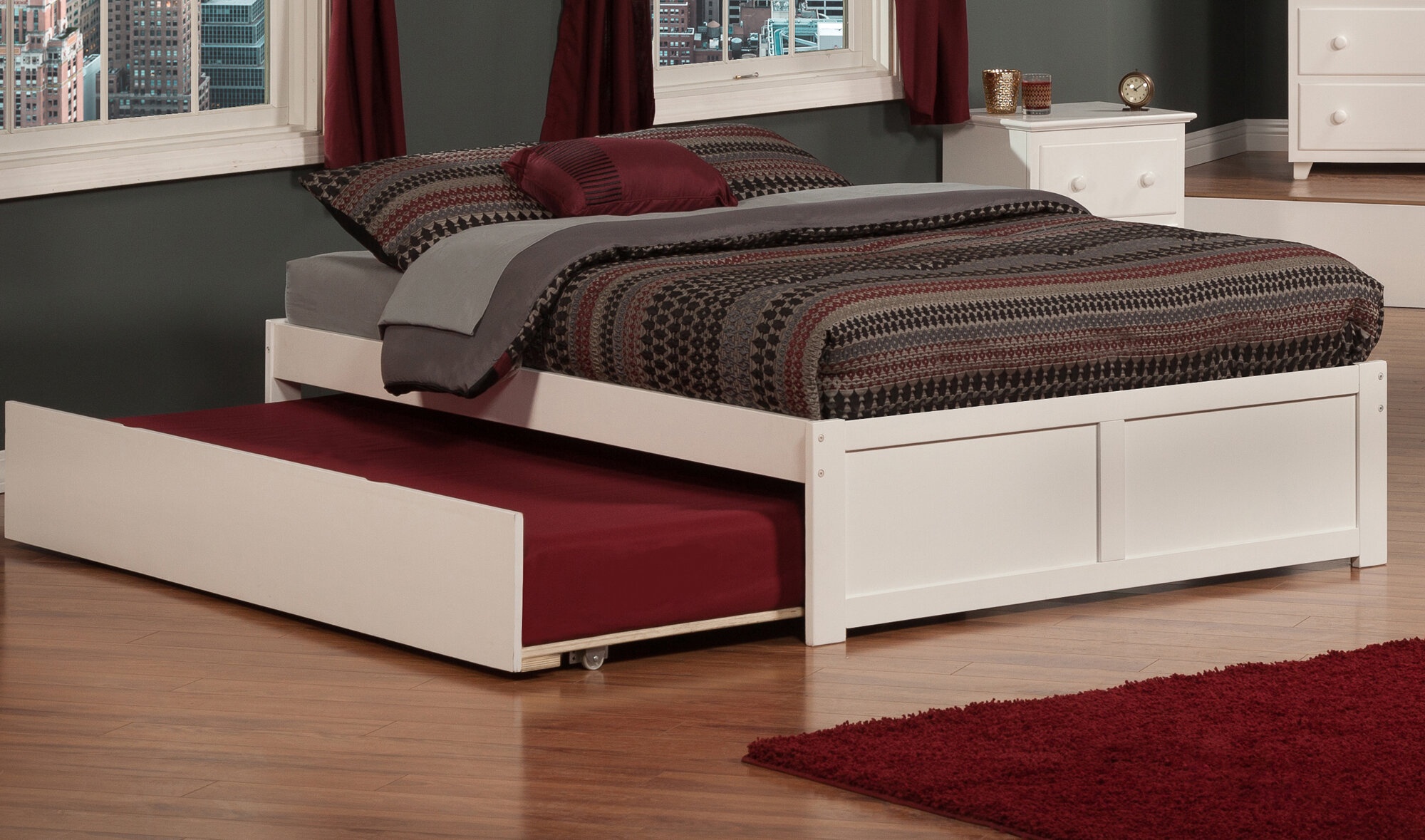 Quitaque Solid Wood Bed