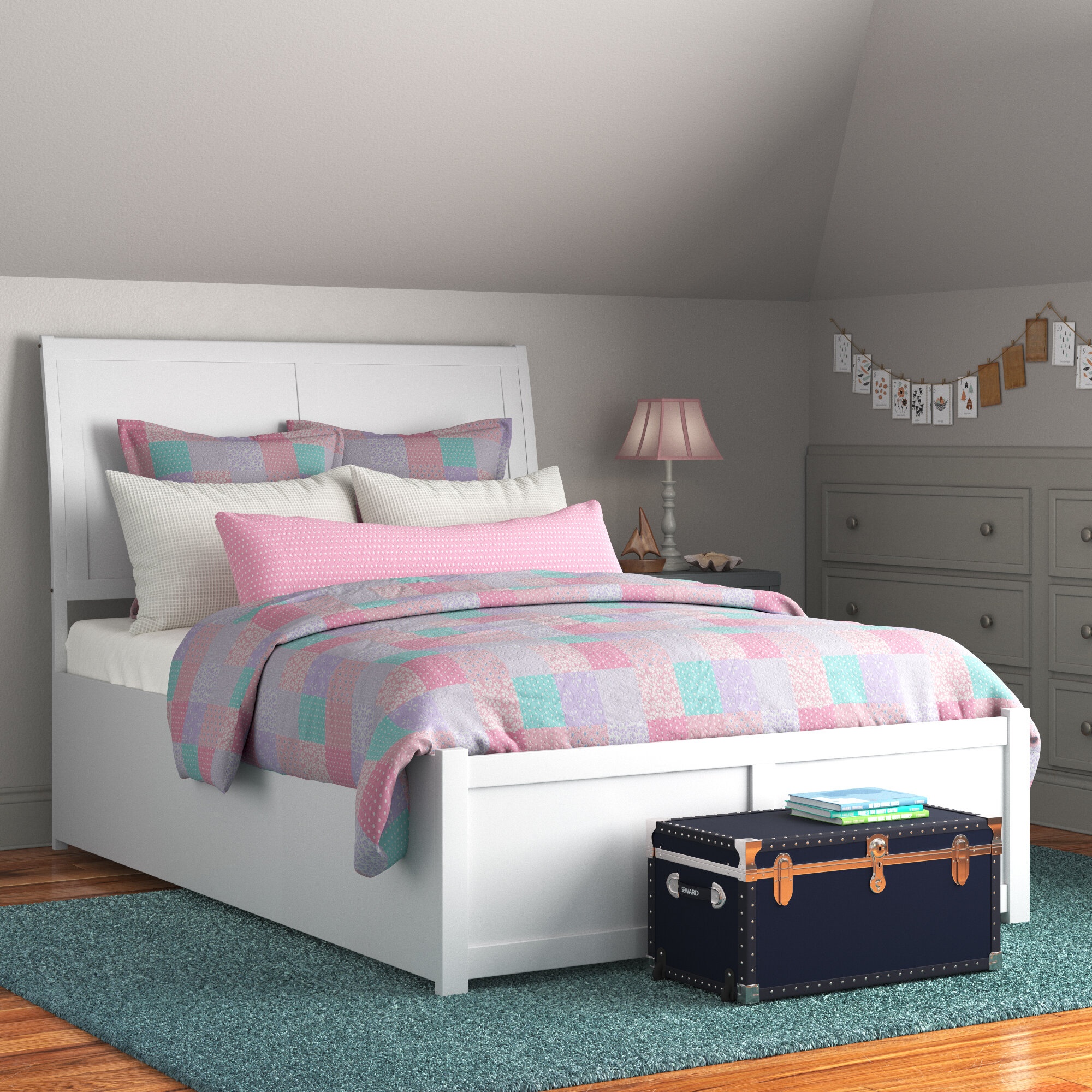 Quitaque Solid Wood Storage Bed