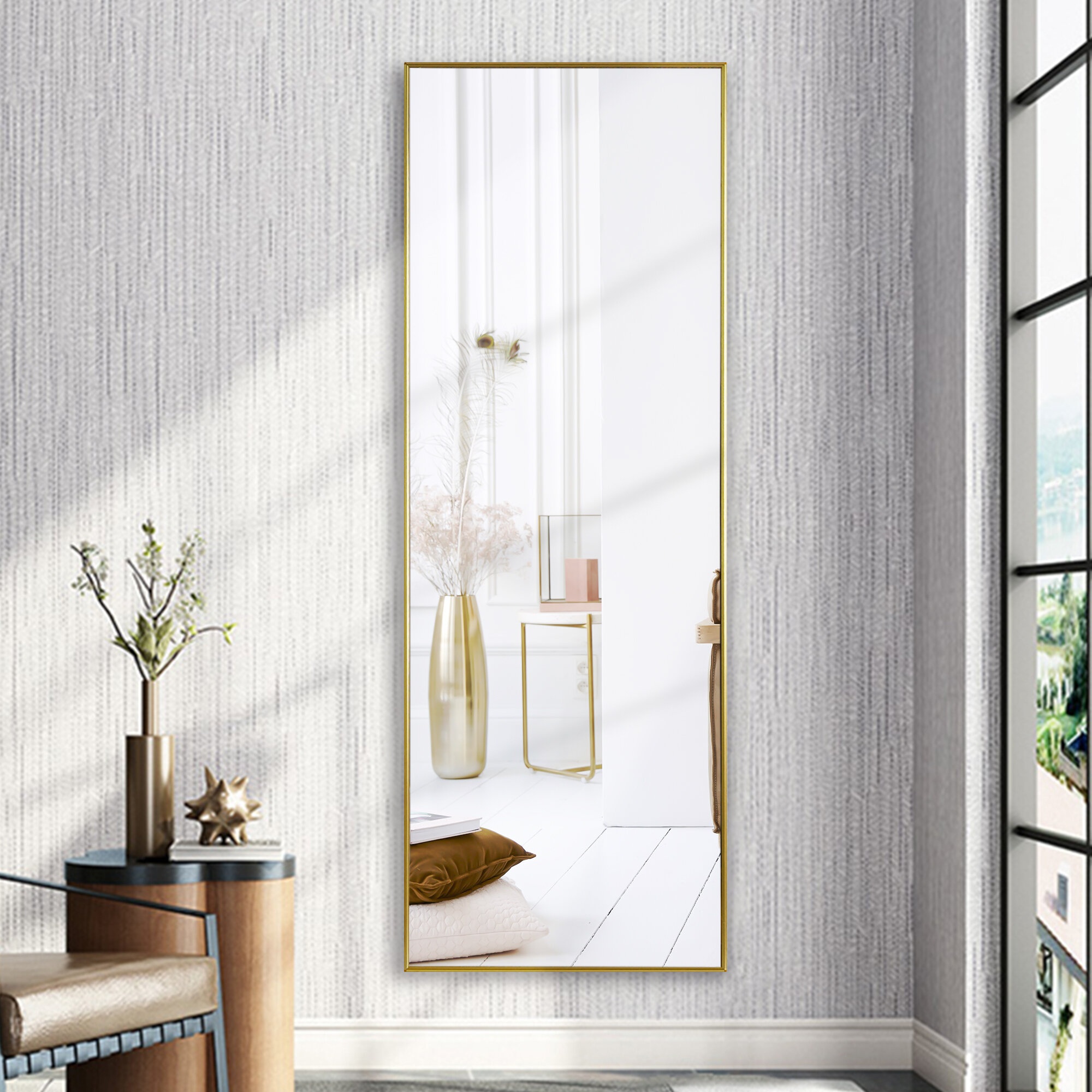 Rectangle Metal Mirror