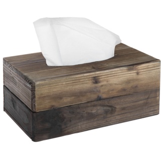 Wooden Tissue Box Holder Cover, Rectangular Tissue Holder Boxes, Removable Tissue  Box Holder For Bathroom Vanity, Countertop, Bedroom Dresser, Nightst