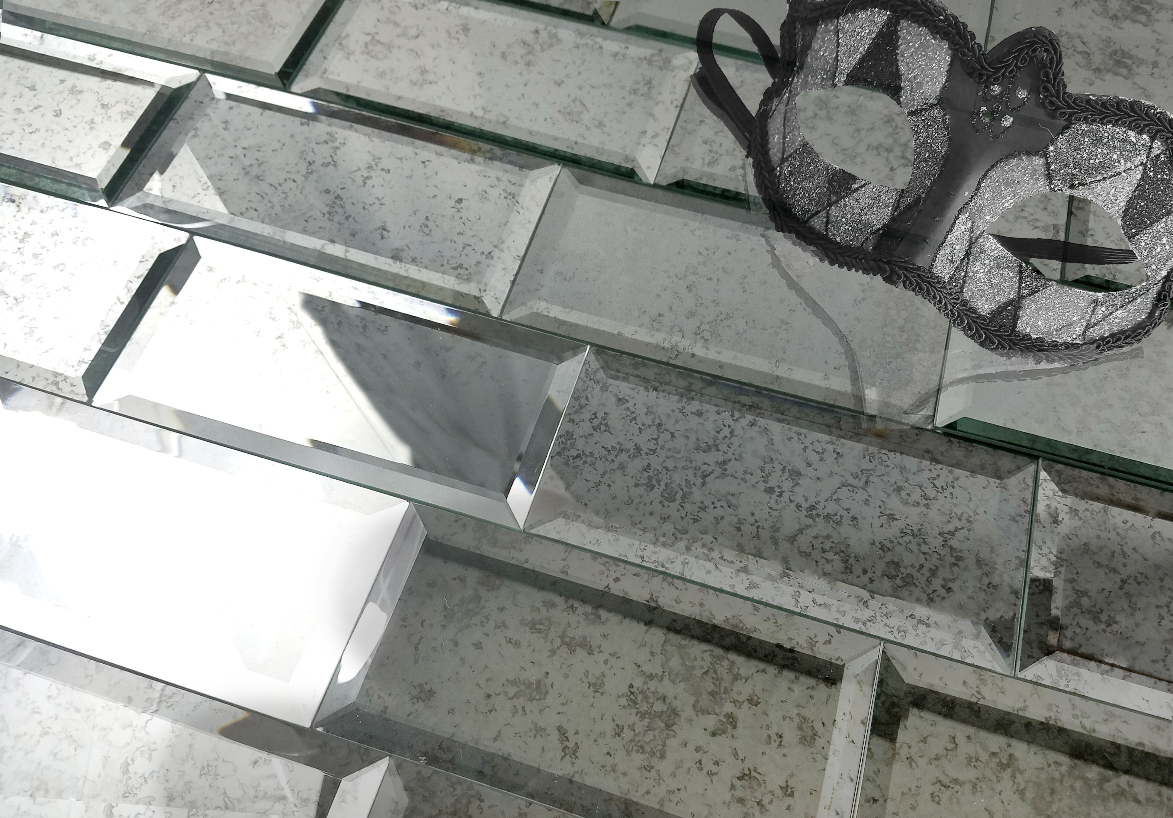 Reflections 3" x 6" Glass Peel & Stick Subway Tile