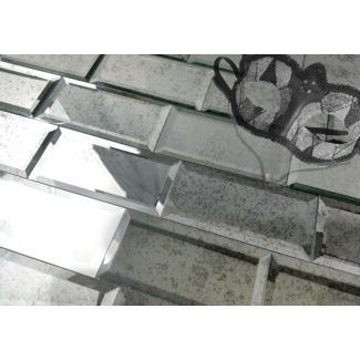 Reflections 3" x 6" Glass Peel & Stick Subway Tile