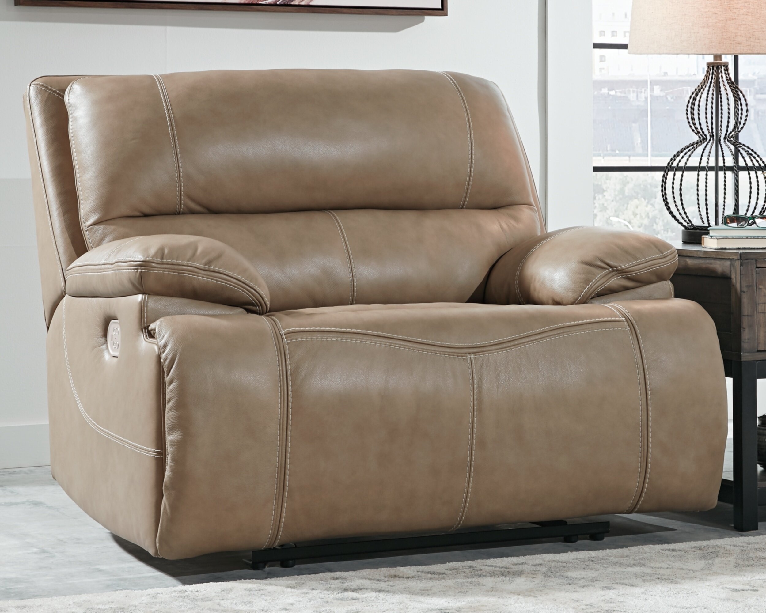 Ricmen Leather Power Recliner