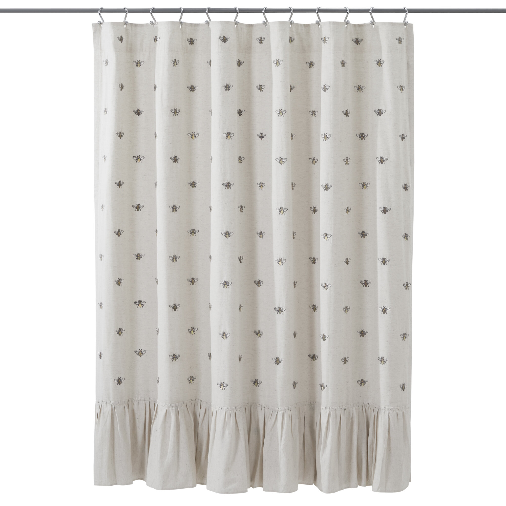 Rimbert Polka Dots Single Shower Curtain